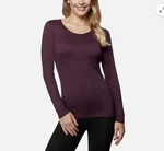 32 Degrees Women's Scoop Neck Heat Performance Base Layer(h Burgundy M)nwt New. Price: $11.09.