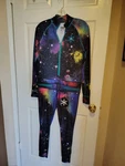 Airblaster Women Ninja Hoodless Suit Far Out Mid Weight Thermal Small, Nwtag New. Price: $59.95.