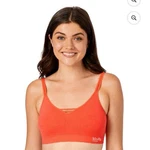 Kindly Yours Women's Seamless Pullover V-neck Bralette, Size Cherry Red New. Price: $9.00.