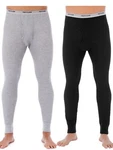 Fruit Of Loom Big Men's Thermal Bottoms 2 Pack Size 5XL Gray & Black New. Price: $22.99.