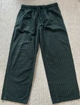 Merona Men Cotton Pine Green Check Casual Pajama Pants Size Pre-owned. Price: $18.99.