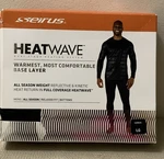 Seirus Heat Wave Men Base Layer Bottoms All Season In Black Sz Large New $75. Price: $41.50.