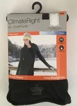 Climate Right By Cuddl Duds Long Sleeve Crew With Thumbholes Size Medium New. Price: $14.97.