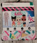 Lol Surprise Warm Underwear Set Large 10-12 Climate Right By Cuddl Duds New. Price: $11.99.