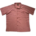 Cabelas Shirt Mens Xl S/s Red Button Down Lightweight Outdoor Hiking Dadcore Pre-owned. Price: $11.49.