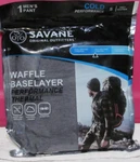 New Savane Cold Performance Waffle Baselayer Thermal Pants Size Small Grey. Price: $19.99.
