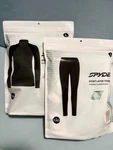New Spyder Set Sport Thermo Charger 1/2 Zip Base Layer Top Pants Exo Dry Large. Price: $39.99.