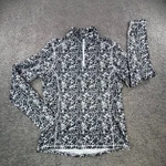 Hot Chillys Womens Gray Pebble Print 1/4 Zip Base Layer Top HC9730P Medium Pre-owned. Price: $28.50.