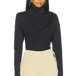 New Goldbergh Viva Ski Black Long Sleeve Turtleneck Bodysuit Women's Small. Price: $100.00.