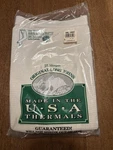 J.e. Morgan Thermal Pants Mens Large White Ankle Length Long Johns Usa Made New. Price: $24.99.