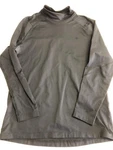 Under Armour Coldgear Shirt Mens Large Black Base Layer Mock Neck Top Pre-owned. Price: $17.99.