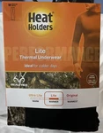 New Heat Holders Lite Thermal Underwear Men's Long Pants Camo/black. Price: $25.00.