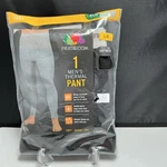 Fruit Of Loom Men's Black Thermal Long Johns Pants Size Large New. Price: $9.09.