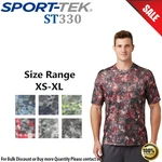 Sport-tek Mens Short Sleeve Polyester Mineral Freeze Crew Neck Tee ST330 New. Price: $16.86.