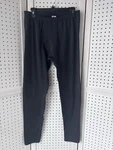Kombi Men's Lg Black Base Layer Fleece Lined Pants Stretch Pull On Thermal Euc New. Price: $12.97.