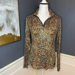 Women's Hot Chillys Peachskins Print Half Zip Pre-owned. Price: $49.00.