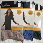 Nwt Women's Cuddl Duds Warm Layers Stretch Rib Long Sleeve Henley Assorted New. Price: $24.95.