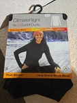 Climate Right By Cuddl Duds Base Layer (warmer) Ls Mock Top Black Sz S/ch New. Price: $11.50.