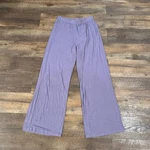 Wiwi Lavender Purple Wide-leg Pull-on Lounge Pants Bamboo Comfort Pajama Flaws Pre-owned. Price: $13.50.