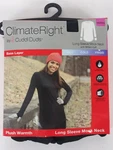 Cuddl Duds Frigid Shirt Base Layer Long Sleeve Mock Neck Climate Right Wmns Xs New. Price: $6.59.