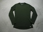 Meriwool Shirt Mens Green Long Sleeve 250G Merino Thermal Base Layer Pre-owned. Price: $39.99.
