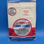 Vintage New J.e. Morgan Long Johns Drawers Pants Men Size Xl White. Price: $19.99.