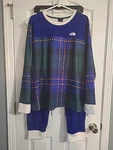 The North Face Printed Waffle Plaid Women's Size 3XL Baselayer Set NF0A833VINW New. Price: $42.49.