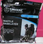 New Savane Cold Performance Waffle Baselayer Thermal Pants Size Small Black. Price: $19.99.