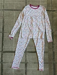 Youth Girls Cuddl Duds Chill Chasers 2 Piece Pajamas Set Base Layers Size Large New. Price: $8.99.