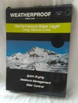 New Weatherproof Crew Base Layer Shirt Quick Dry Odor Control Black Xxl. Price: $13.99.