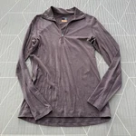Icebreaker 200 Oasis Half Zip Thermal Top Women Mauve Base Layer Pre-owned. Price: $30.00.