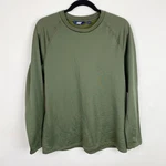 Lands End Mens Green Crewneck Expedition Thermaskin Long Underwear Top Medium Pre-owned. Price: $16.95.