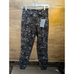 Ariat Tek Half Grip Tights Womens Small Black Flower Skinny Leg High Waist Nwt New. Price: $107.96.