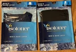 Isotoner Mens Base Layer Set Top/pant - Size Black New In Package. Price: $18.99.