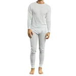 Galaxy By Harvic 2-PIECE Lightweight Thermal Set Top Bottom Size: Men White New. Price: $32.99.