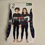 32 Degrees Heat Lounge Set Kids Xl Navy Snowflake Thermal Long Sleeve Base Layer New. Price: $14.99.