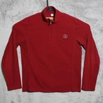 Bogner Fire Ice Pullover Mens Small Burgundy Red Mock Neck 1/4 Zip Fleece Logo Pre-owned. Price: $53.99.