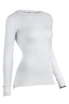 Indera Warmwear Traditional Thermal - Long Sleeve White Women Size New. Price: $12.62.