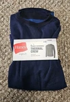 Hanes Men's Tagless Thermal Crew Warmer Small Navy Blue 34-36 Long Johns New. Price: $11.49.