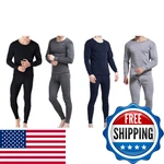 Goyoma Men Thermal Underwear Fleece Lined 100% Cotton Long Johns Set Top Bottom New. Price: $40.21.