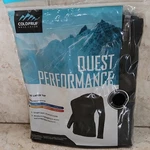 Coldpruf Quest Performance Men's Base Layer Top Medium Black Long Sleeve New. Price: $6.30.