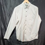 Eddie Bauer Mens Medium Classic Fit Button Down Shirt Grey Heather Long Sleeve Pre-owned. Price: $9.75.