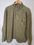 Wolverine Shirt Green 1/4 Button Up Mock Neck Pocket Heavyweight MENS0480 Pre-owned. Price: $25.00.