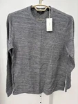 Vince Thermal Crew Shirt Mens Heathered Gray Long Sleeve Casual Tee Nwt New. Price: $98.99.