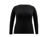 Fruit Loom Women's Eversoft Waffle Thermal Top, Size 3XL (22), Black New. Price: $12.99.