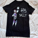 Nightmare Before Christmas Graphic Shirt Sz His Sally Hot Topic Emo Goth New. Price: $20.00.