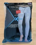 Hanes Thermal Pants Mens 2XL 46-48 Black Ultimate X-temp Tagless Long Johns New. Price: $18.99.