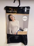 Cuddl Duds Women's Black Climatesmart Long Sleeve Crew Neck Top Size Nwt New. Price: $19.99.
