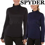 New Womens Spyder Baselayer 1/4 Zip Top! High Performance Comfort! Variety. Price: $19.99.