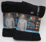 4PACK Fruit Oftheloom Mens Black Waffle Crew Thermal Top-shirt Size Large 42-44" New. Price: $38.99.